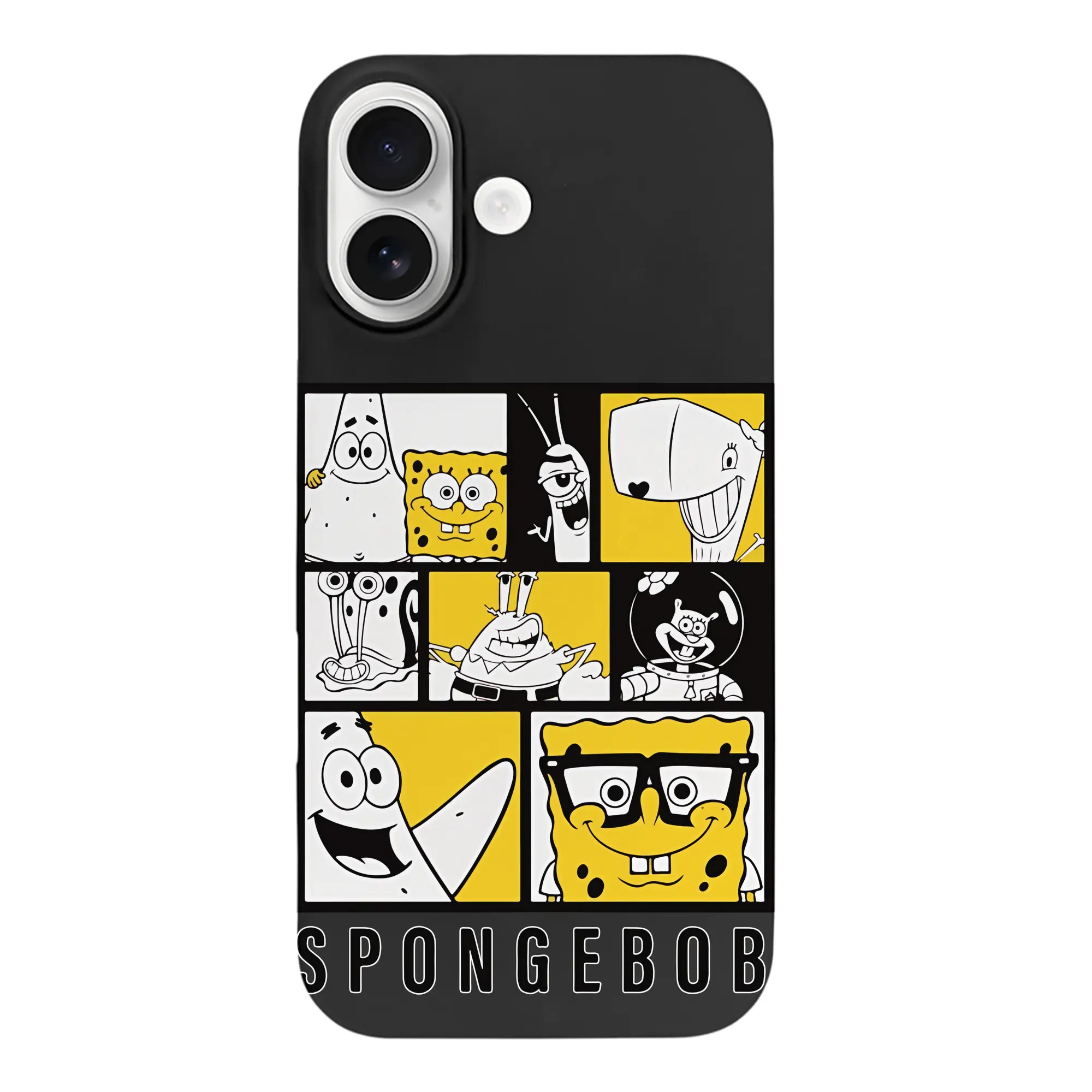 スポンジボブ グッズ スポンジボブ - iPhone 17 シリーズ シリコンケース 薄型 耐衝撃 指紋防止 ソフトタッチカバー 精密フィット 傷防止 保護ケース iPhone 17/17 Air/17 Pro/17 Pro Max 対応